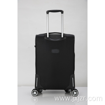 Ultra - muted black Oxford luggage case